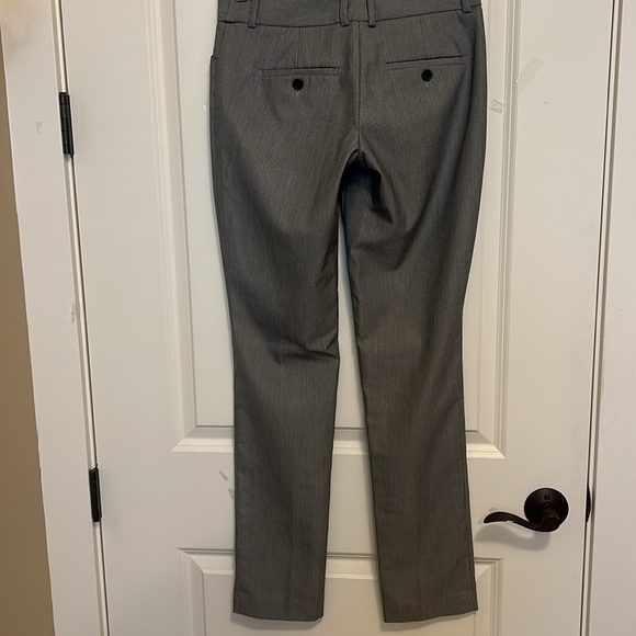 Express Design Studio “ Editor” Gray Textured Career Pants Women’s Size 0 - Picture 5 of 7